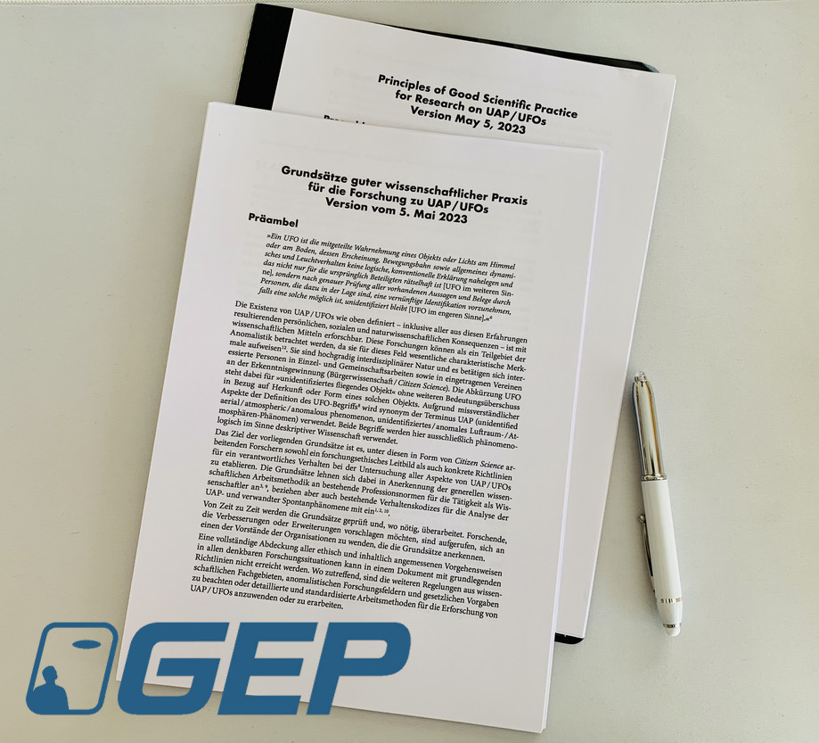 GEP überarbeitet wissenschaftliche Forschungsgrundsätze Gesellschaft